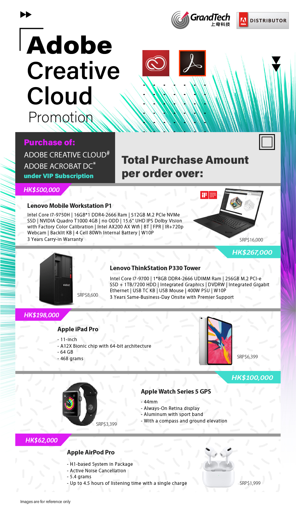 Adobe Creative Cloud End User Promotion GrandTech Hong Kong